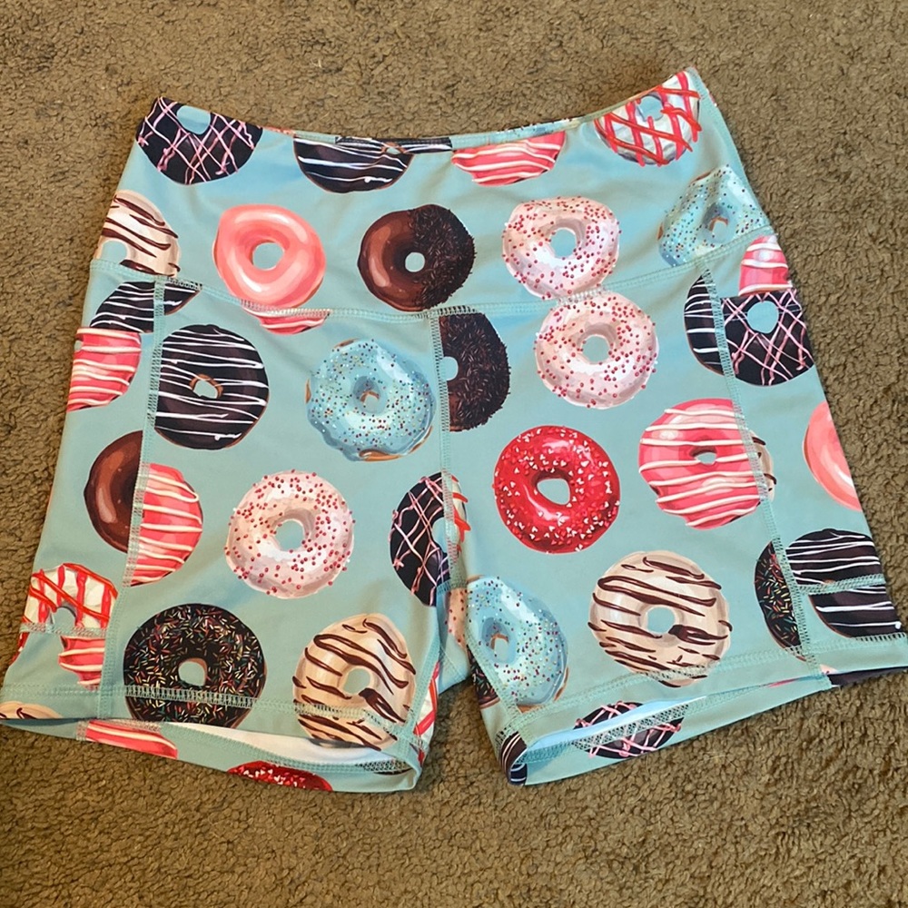 High waist workout shorts